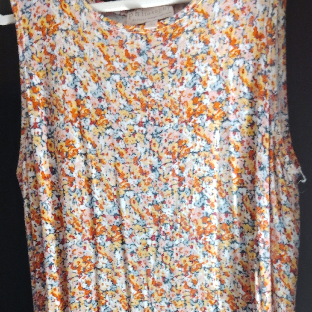 Philosophy Women's Colorful Floral Tank Top
